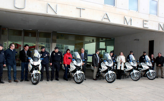 new motorbikes for police