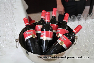bottels of Benidorm wine